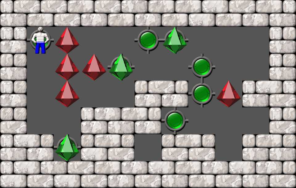 Sokoban Revenge Collection 04 level 1